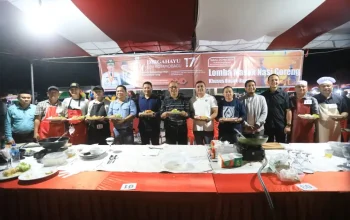 Turut Meriahkan HUT Kotamobagu, Pj. Walikota Asripan Nani Dan Forkopimda Ikut Lomba Masak