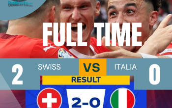 Tampil Tanggu Swiss Tumbangkan Italia Di Putaran 16 Besar Piala Eropa 2024