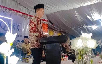Ketua LPTQ Sulut Iskandar Kamaru, Beri Sambutan Kepada Peserta MTQ Ke-30 Tingkat Provinsi Di Kotamobagu