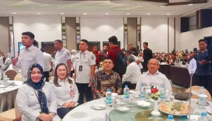 Pj Walikota Bersama Ketua DPRD Kotamobagu Hadiri Rakor Penyelenggaraan Pilkada Serentak 2024 Di Makassar