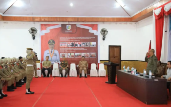 Pj Walikota Kotamobagu Beri Pembekalan Kepada Peserta Magang II Satuan Praja Muda IPDN