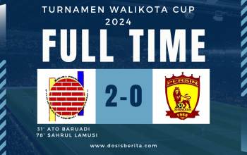 Tundukan Persin Sinindian 2-0 Tanpa Balas, Diktra Prima Pobundayan Melaju Ke-8 Besar Walikota Cup 2024