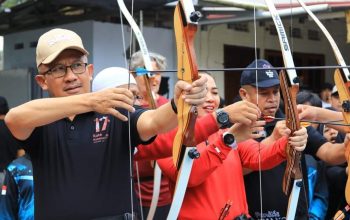 Pj Walikota Kotamobagu Asripan Nani Resmi Membuka Cabang Lomba Panahan Tingkat SulutGo