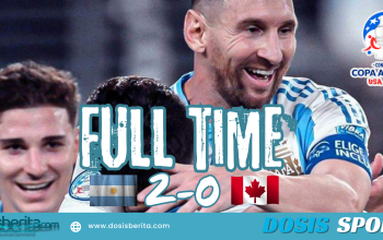 Timnas Argentina Melaju Ke Final Copa America 2024 Usai Membungkam Canada Dengan Skor 2-0