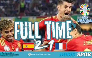 Tim Matador Spanyol Berhasil Melaju Ke Final Usai Menanduk Tim Ayam Jago Prancis Dengan Skor 2-1