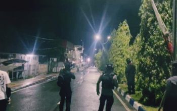 Situasi Di Tual Pasca Bentrokan Antara Angota Brimob Dan Polisi Suda Terkendali