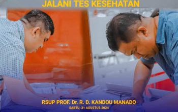 Pasangan MESRA Hari ini Resmi Menjalani Tes Kesehatan Di Rumah Sakit Prof Kandouw Manado