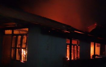 Satu Rumah Warga Motoboi Besar Hangus Terbakar Diduga Akibat Korsleting Listrik