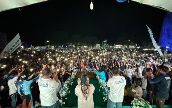 Ribuan Pendukung MESRA Ramaikan Kampanye Terbuka (YSK-VICTORY) Di Lapangan Olahraga Sinindian