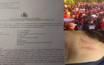 Diduga Lakukan Penganiayaan Terhadap Perempuan Warga Poyowa Besar, Satgas NK-STA Dipolisikan