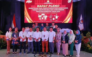 Hasil Pleno Rekapitulasi Perolehan Suara Oleh KPU Bolmong, Pasangan Yusra-Don Menang Telak Di 9 Kecamatan