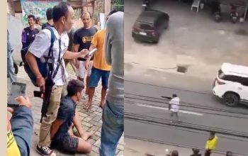 Aksi Heroik Bripka Agus Baku Temabak Dengan Kawanan Begal Di Lampung! Netizen, Seperti Dalam Game GTA