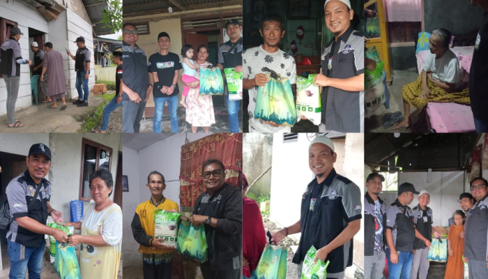 Komunitas Motor YNCI Kotamobagu Indahnya Berbagi Di Bulan Ramadhan