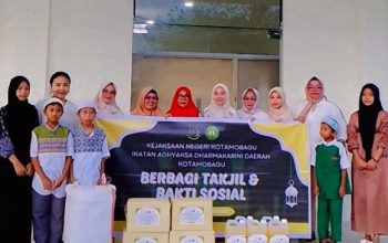 Kejaksaan Negeri Kotamobagu Gelar Buka Puasa Bersama Anak-anak Yatim