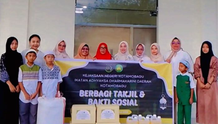 Kejaksaan Negeri Kotamobagu Gelar Buka Puasa Bersama Anak-anak Yatim