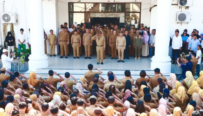 Pimpin Apel Perdana, Bupati Boltim Oskar Manoppo Tekankan Disiplin Dan Profesionalisme ASN