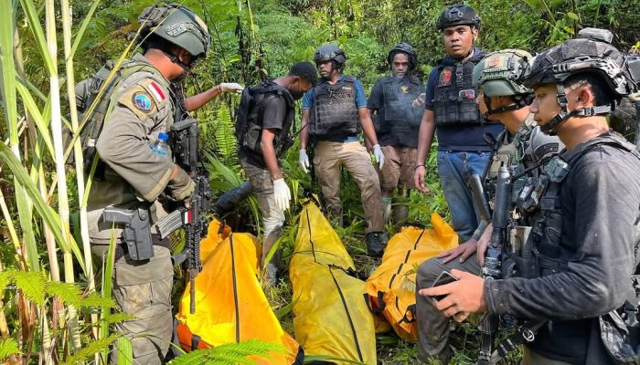 Polri Berhasil Megidentifikasi Jenazah Korban Pembunuhan KKB Di Papua Dua Diantaranya Warga Bolsel