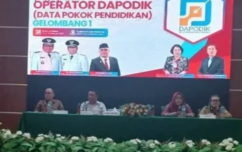 Kadisdik Bolmong Farida Mooduto Ikuti Pembukaan Pelatihan Operator Dapodik Di BPMP Sulut