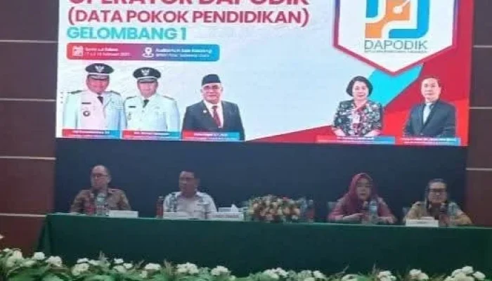 Kadisdik Bolmong Farida Mooduto Ikuti Pembukaan Pelatihan Operator Dapodik Di BPMP Sulut