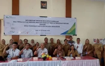 Disdik Bolmong Dan BPJS Ketenagakerjaan Kerjasama Perlindungan Jaminan Sosial Bagi Pendidik